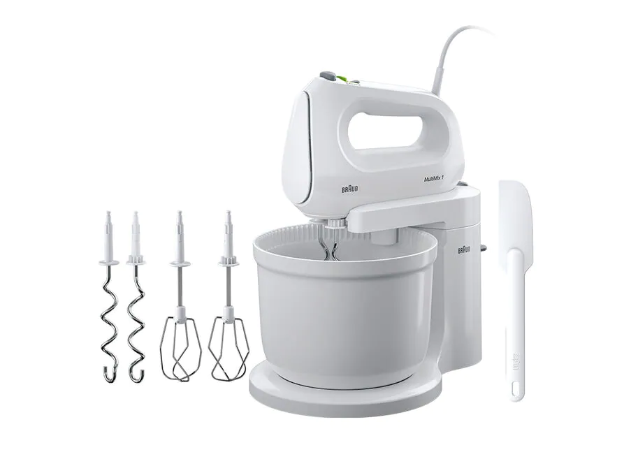 Braun HM1070WH MultiMix 1 fehér tálas mixer