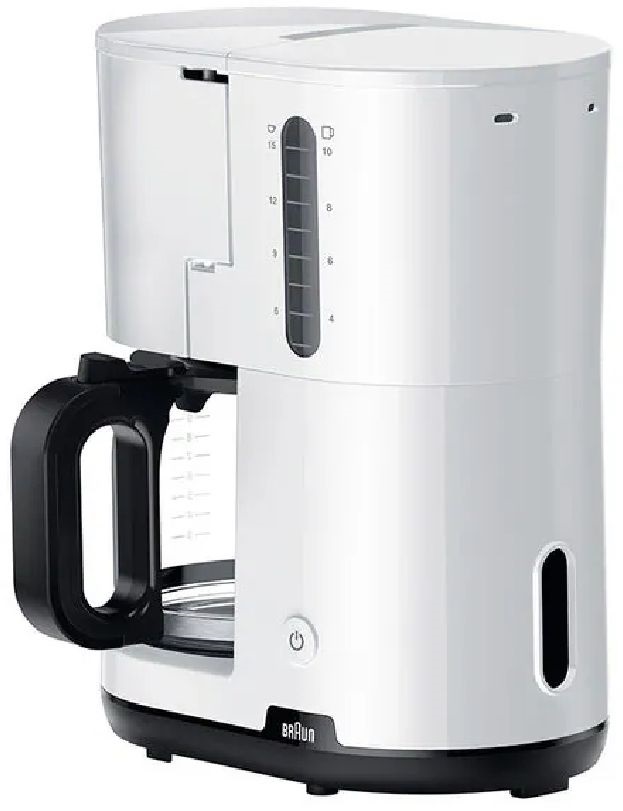 Braun KF1100GR fehér 10 személyes filteres kávéfőző