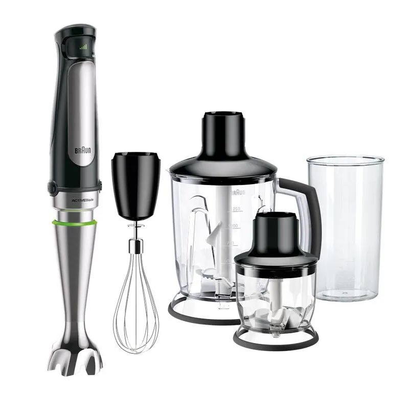 Braun MQ7045X MultiQuick 7 fekete-ezüst botmixer