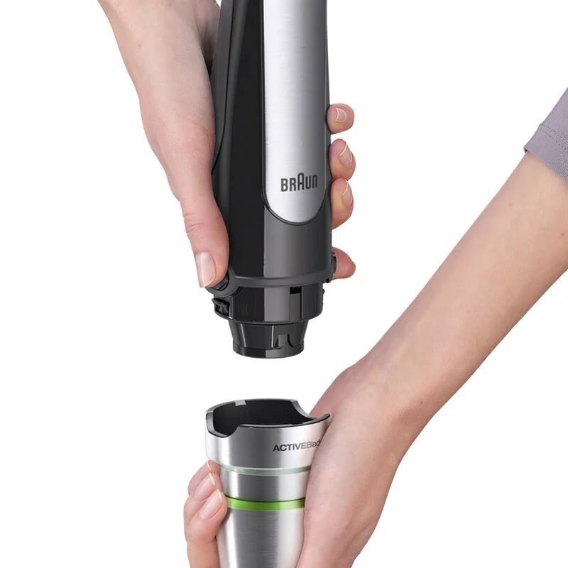 Braun MQ7045X MultiQuick 7 fekete-ezüst botmixer