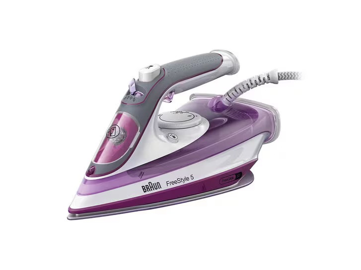 Braun SI5037VI lila-fehér gőzölős vasaló