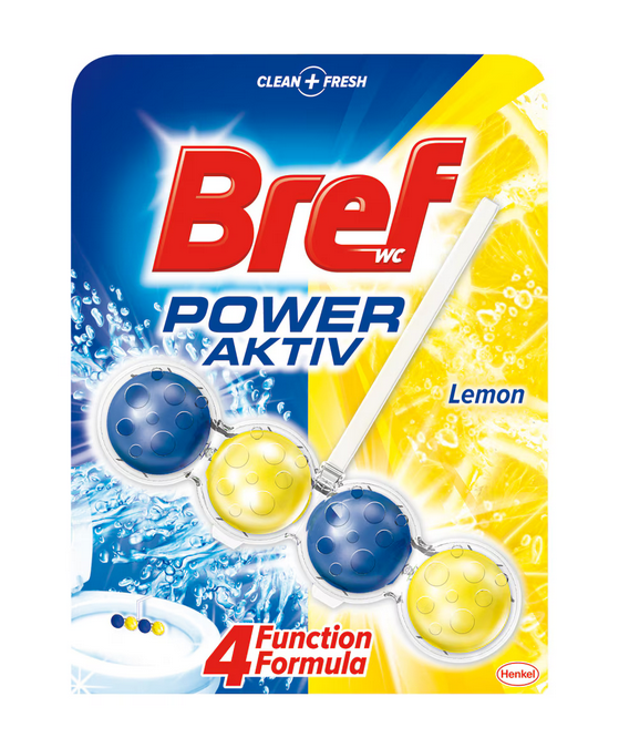 Bref Power Aktív lemon 50g wc illatosító