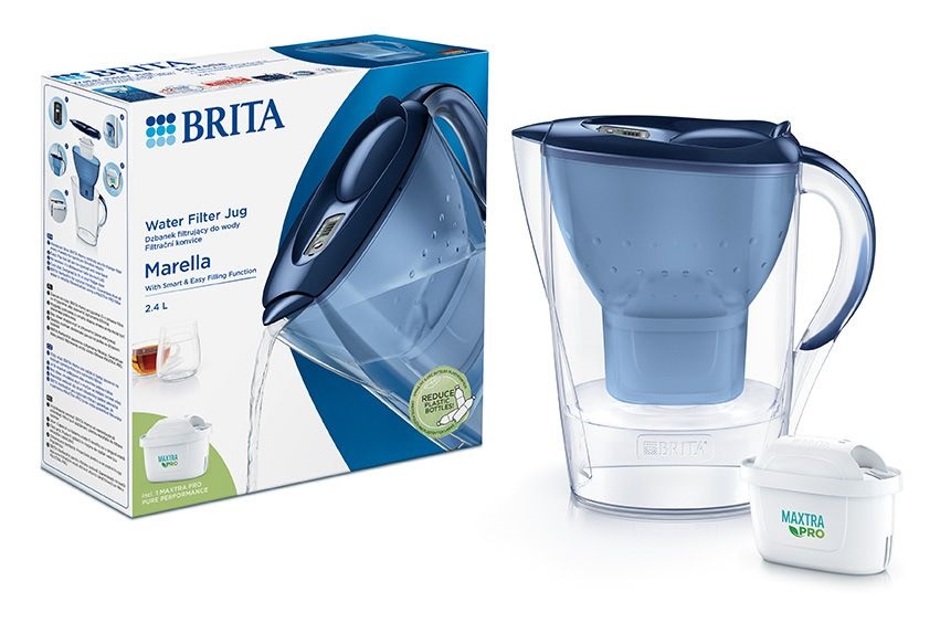 Brita 1052799 Marella Maxtra Pro 2,4l kék vízszűrő kancsó (Újracsomagolt)