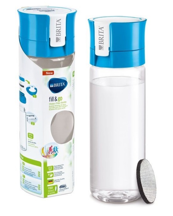 Brita Fill&Go Vital vízszűrős kulacs 600ml kék