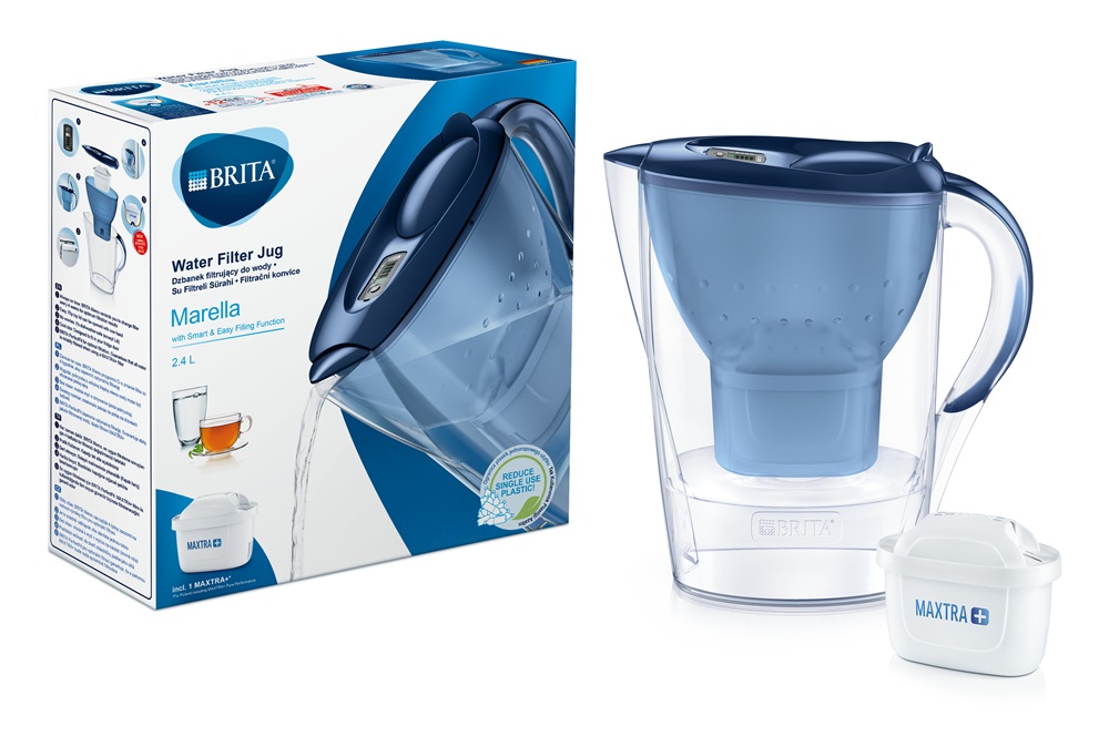 Brita BRH1039271 Marella Memo Maxtra+ 2,4l kék vízszűrő kancsó
