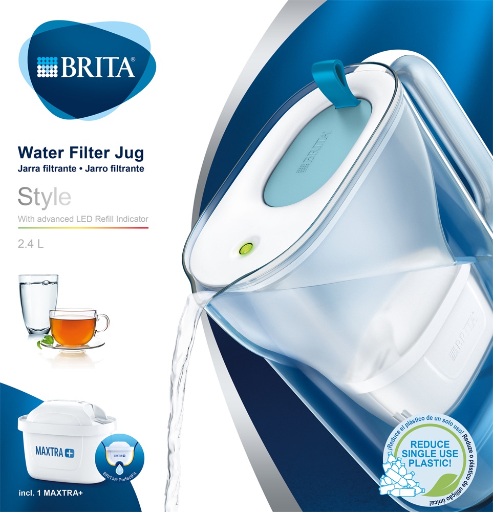 Brita BRH1039279 Style Maxtra+ 2,4l kék vízszűrő kancsó