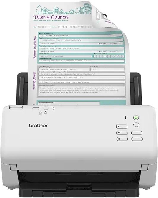 Brother ADS4300NTF1 asztali dokumentum szkenner