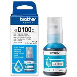 Brother BTD100C 5000 oldal cián tintapatron