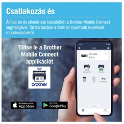 Brother DCP-T435W (A4,16 lap/perc,WiFi/USB,6000x1200dpi,manuál duplex,128MB) színes multifunkciós tintasugaras nyomtató