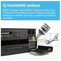 Brother DCP-T530W A4/16 lap/perc/WiFi/USB/duplex színes multifunkciós tintasugaras nyomtató