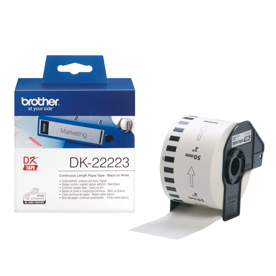 Brother DK-22223 50mmx30,48m papírszalag