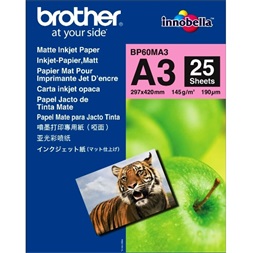 Brother Fotópapír BP60MA3, 25db/csomag