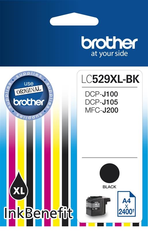 Brother LC529XLBK fekete tintapatron