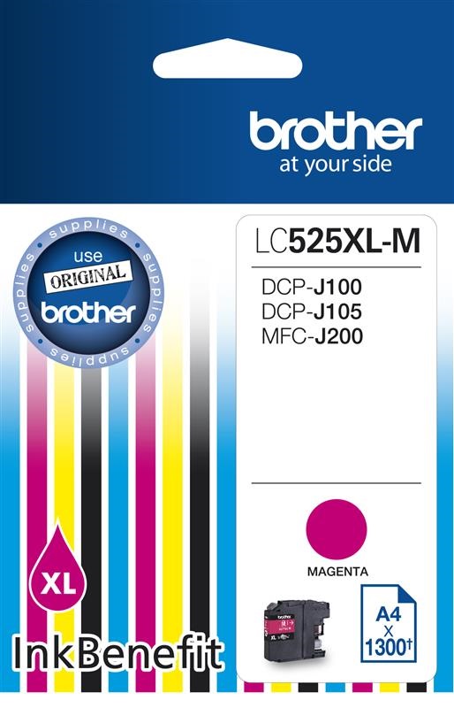 Brother LC525XLM magenta tintapatron