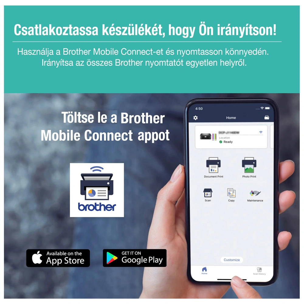 Brother MFCJ3960DWYJ1 A3-as vezeték nélküli tintasugaras multifunkciós nyomtató