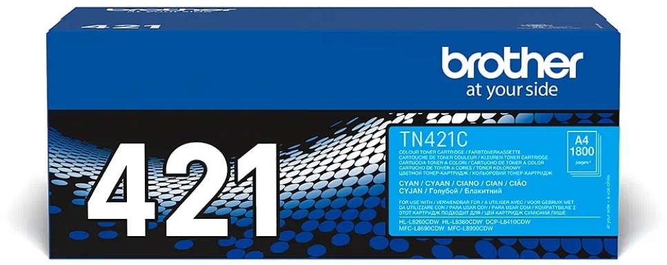 Brother TN421C 1800 oldalas ciánkék toner