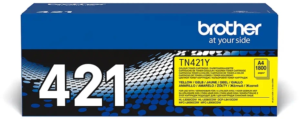 Brother TN421Y 1800 oldalas sárga toner