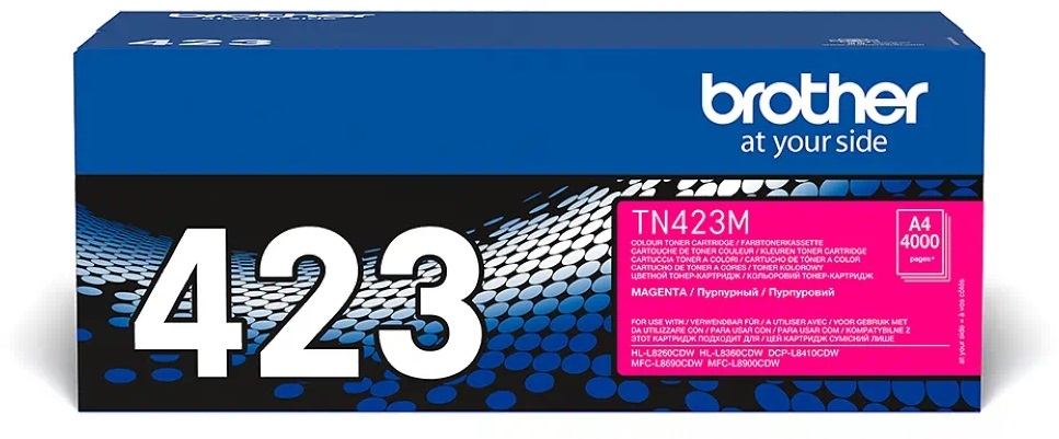 Brother TN423M 4000 oldalas magenta toner