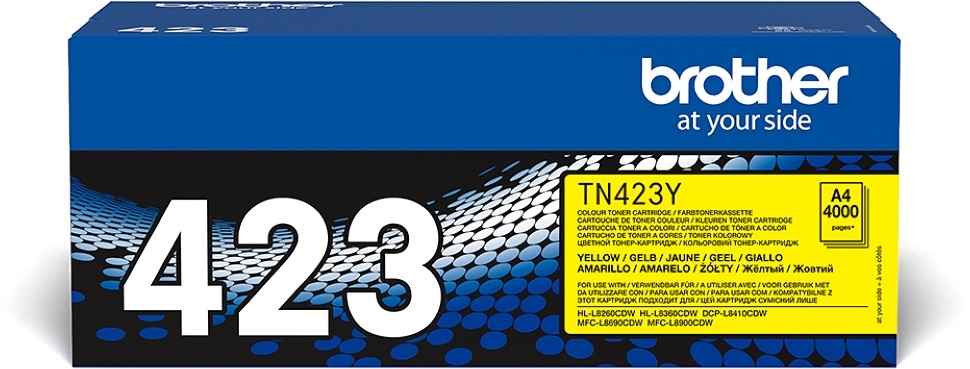 Brother TN423Y 4000 oldalas sárga toner