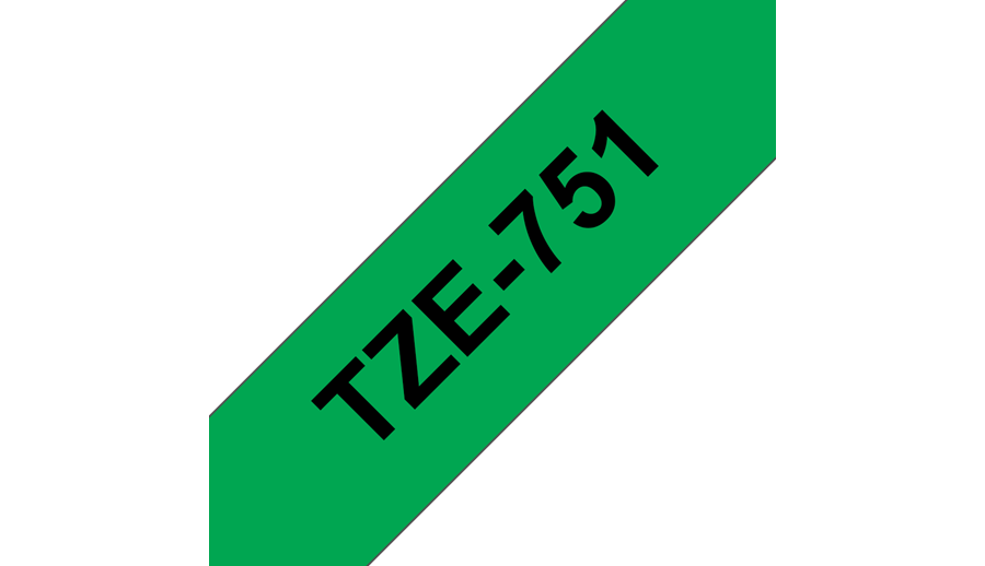 Brother TZe-751 24mmx8m laminált szalag