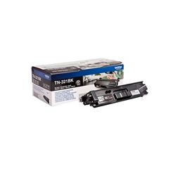Brother Toner TN-321BK, Normál - 2500 oldal, Fekete