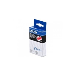 Brother szalag TC491 P-Touch, 9mm piros alapon fekete