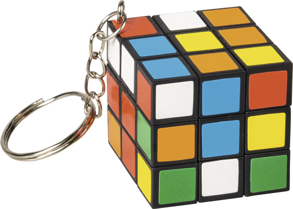 Brunnen Rubik kocka kulcstartó