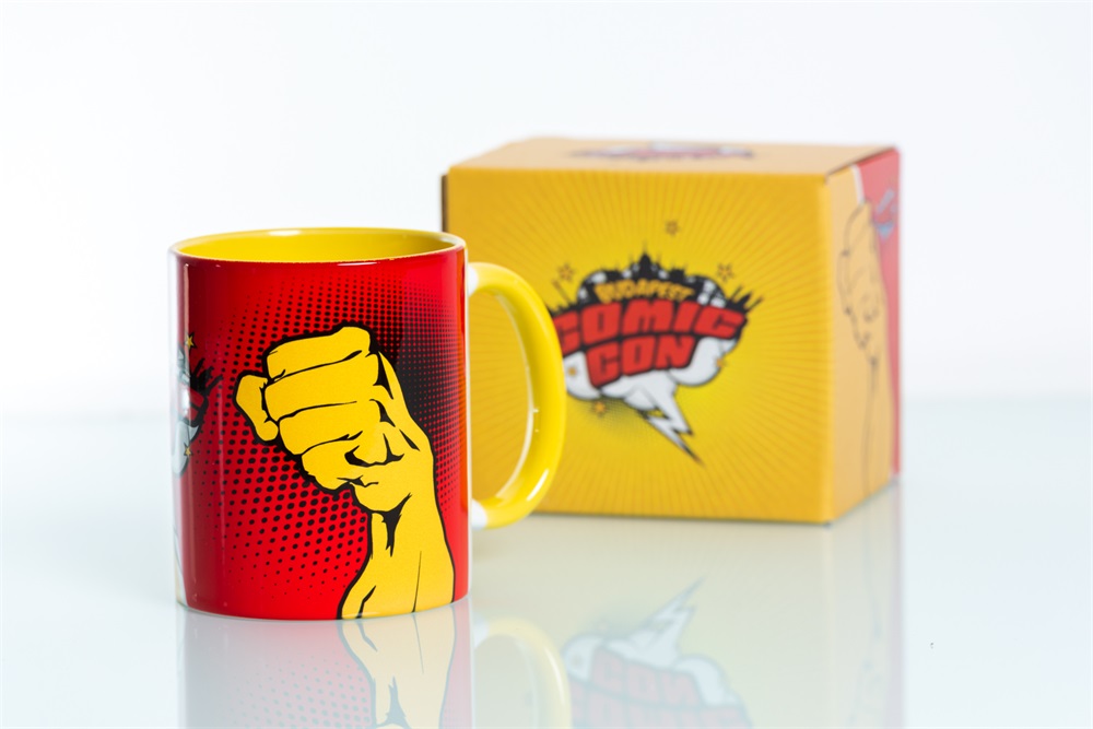 Budapest Comic Con - Logós 350ml bögre (dobozban)