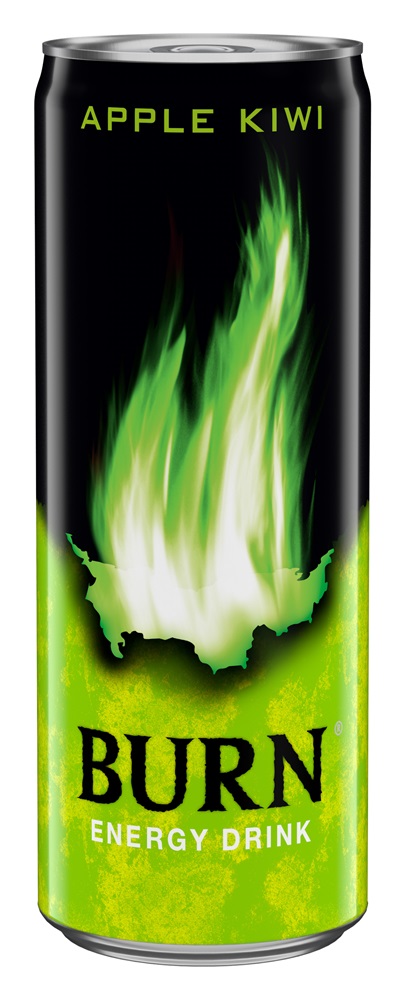 Burn almás-kiwis DRS egyutas visszaváltási díjas 0,25l energiaital