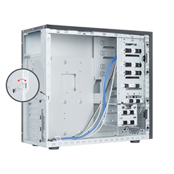 CHIEFTEC BM-25B-OP fekete (táp nélküli) ATX ház