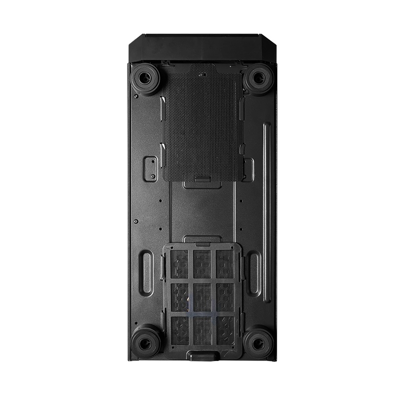 CHIEFTEC GL-04B-OP fekete (táp nélküli) ablakos ATX ház