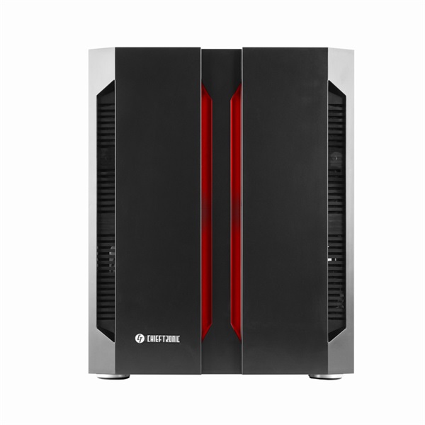 CHIEFTEC GM-01B-OP fekete (táp nélküli) ablakos mATX ház