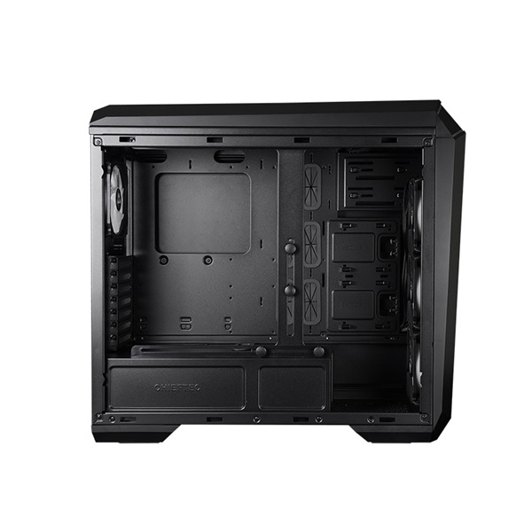 CHIEFTEC GP-03B-OP fekete (táp nélküli) ablakos ATX ház