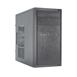 CHIEFTEC HT-01B-350GPB fekete 350W mATX ház