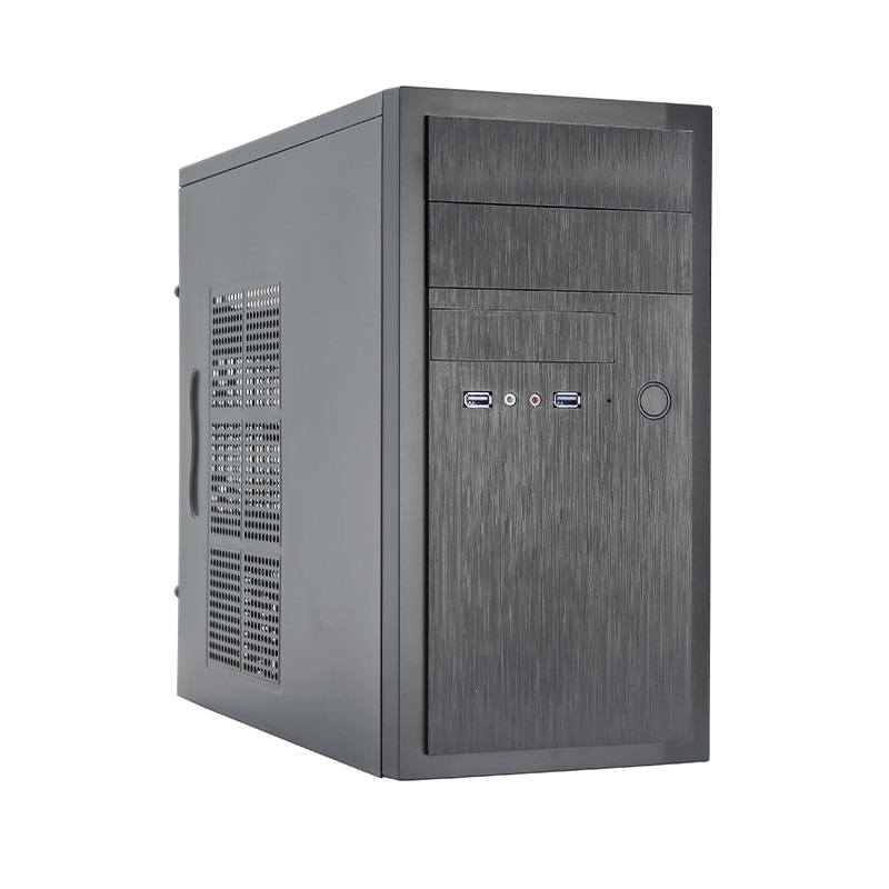 CHIEFTEC HT-01B-350S8 fekete (táp nélküli) mATX ház