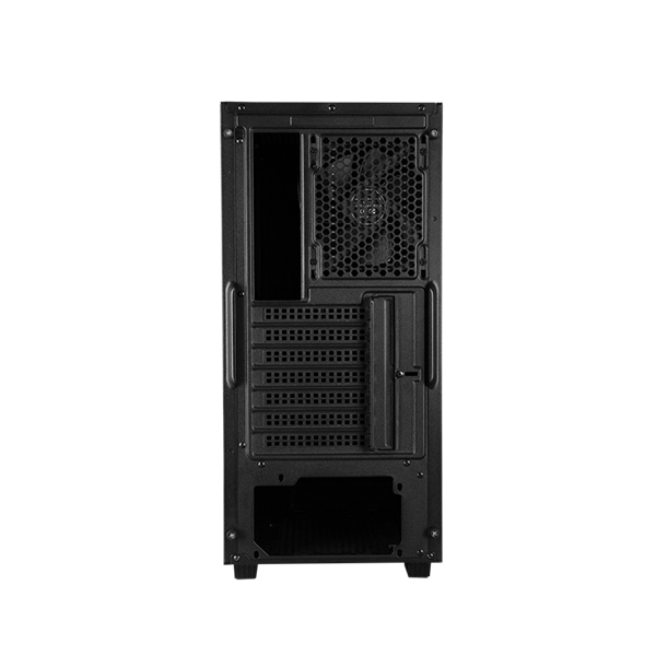 CHIEFTEC Ház ELOX AS-01B-OP ATX, 1db Ventillátorral, Tápegység nélkül, Fekete
