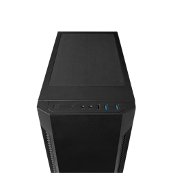 CHIEFTEC Ház ELOX AS-01B-OP ATX, 1db Ventillátorral, Tápegység nélkül, Fekete