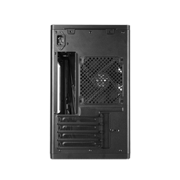 CHIEFTEC Ház UNI BX-10B-OP ATX, Tápegység nélkül, 1db Ventilátorral, USB-C porttal, Edzett üveg oldallap, fekete