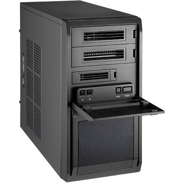 CHIEFTEC LT-01B-350GPB fekete 350W mATX ház