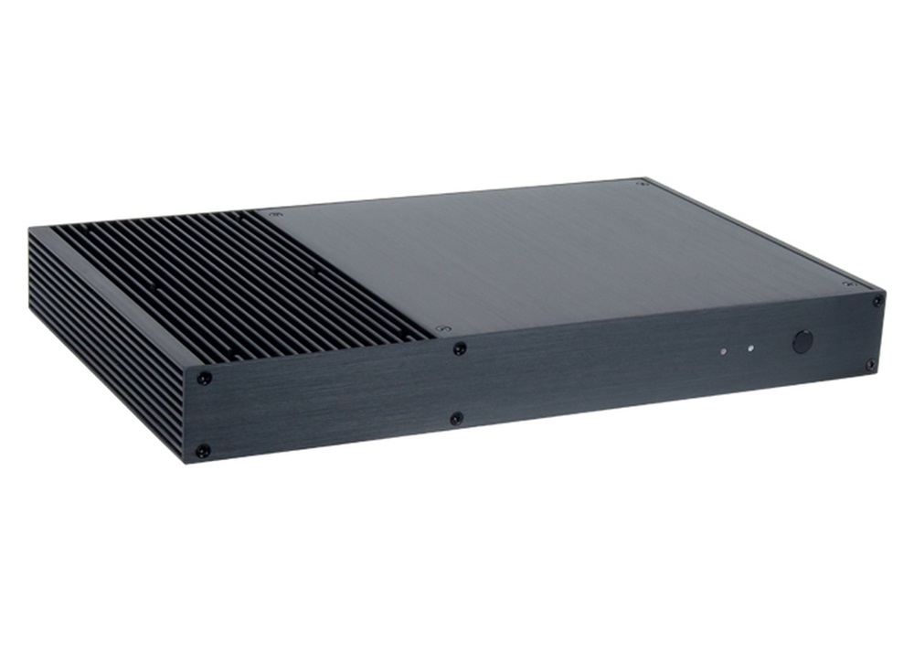 CHIEFTEC TIX-01B-OP fekete (táp nélküli) mini-ITX ház