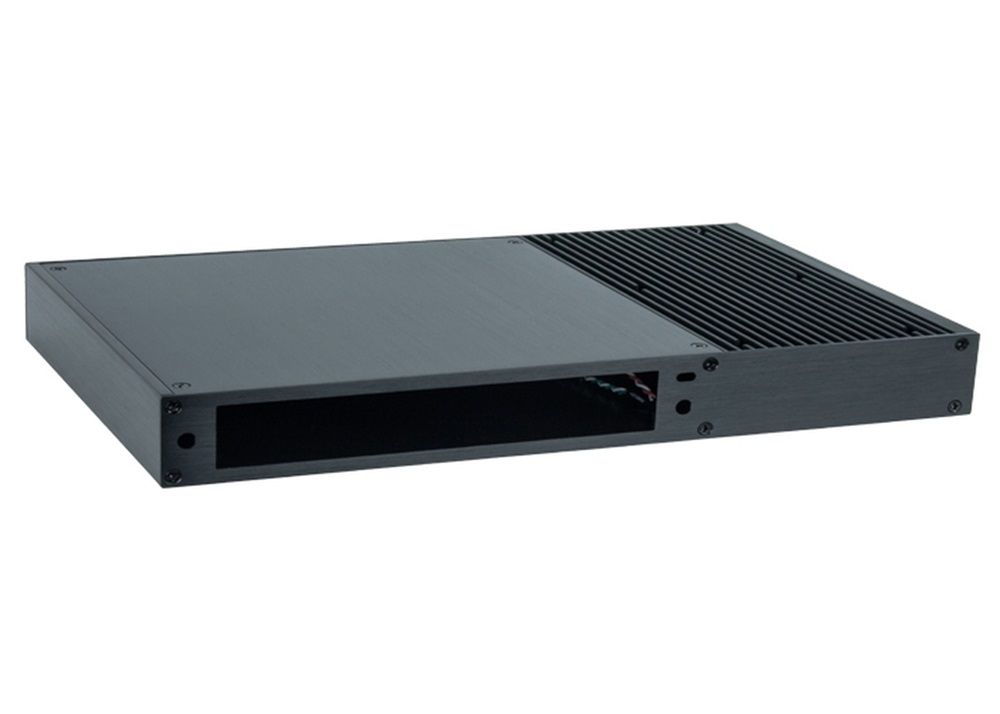 CHIEFTEC TIX-01B-OP fekete (táp nélküli) mini-ITX ház