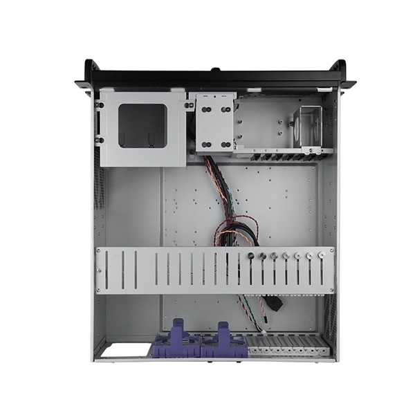 CHIEFTEC UNC-409S-B-OP fekete (táp nélküli) 4U rackbe szerelhető ATX ház