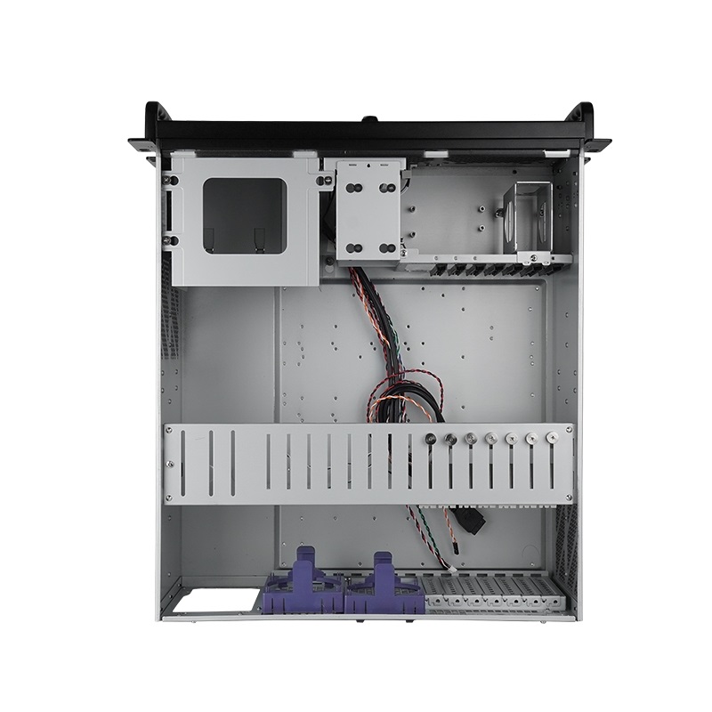 CHIEFTEC UNC-409S-B-OP fekete (táp nélküli) 4U rackbe szerelhető ATX ház