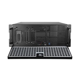 CHIEFTEC UNC-409S-B-OP fekete (táp nélküli) 4U rackbe szerelhető ATX ház