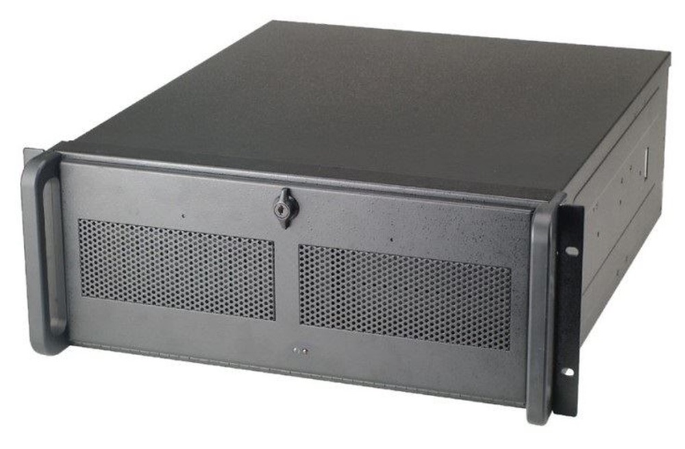 CHIEFTEC UNC-410S-B-U3-OP fekete (táp nélküli) 4U rackbe szerelhető ATX ház