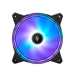 CHIEFTEC Ventilátor NF-1225RGB, 12cm, ARGB LED, fekete