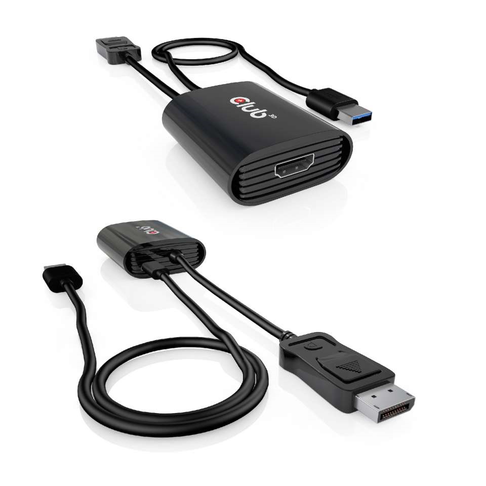 CLUB3D Displayport 1.4 - HDMI 4K120Hz HDR aktív adapter
