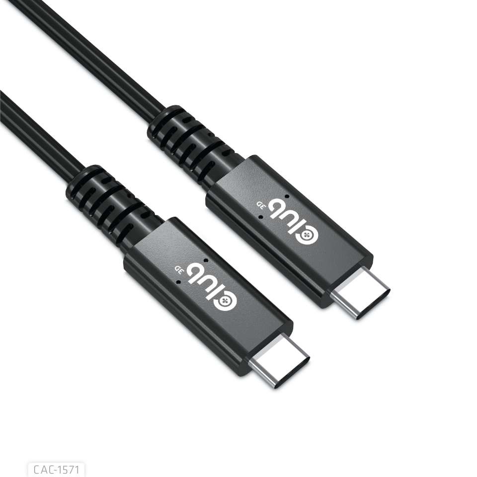 CLUB3D USB4 Type C - USB4 Type-C 8K60Hz 0.8m kábel
