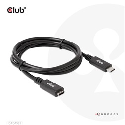 CLUB3D USB Gen1 Type C - USB Type C 4K60Hz 1m kábel