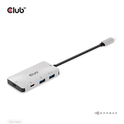 CLUB3D USB Gen2 Type C - 2x USB A + 2x USB C HUB